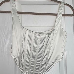 Missguided NEVER WORN corset top.